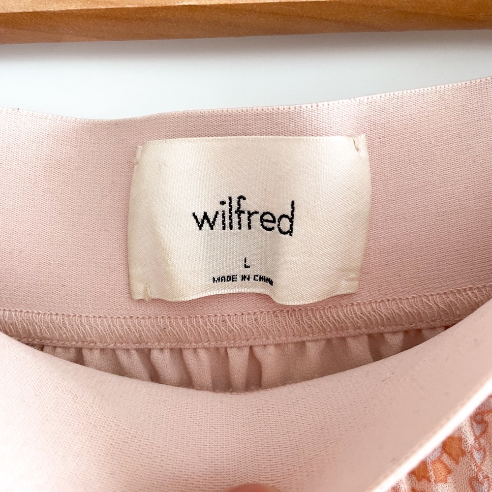 Aritzia Peach Paisley Twirl Skirt - Picture 4 of 14